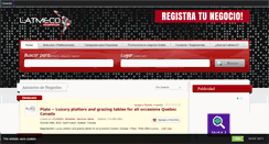Desktop Screenshot of latmeco.com